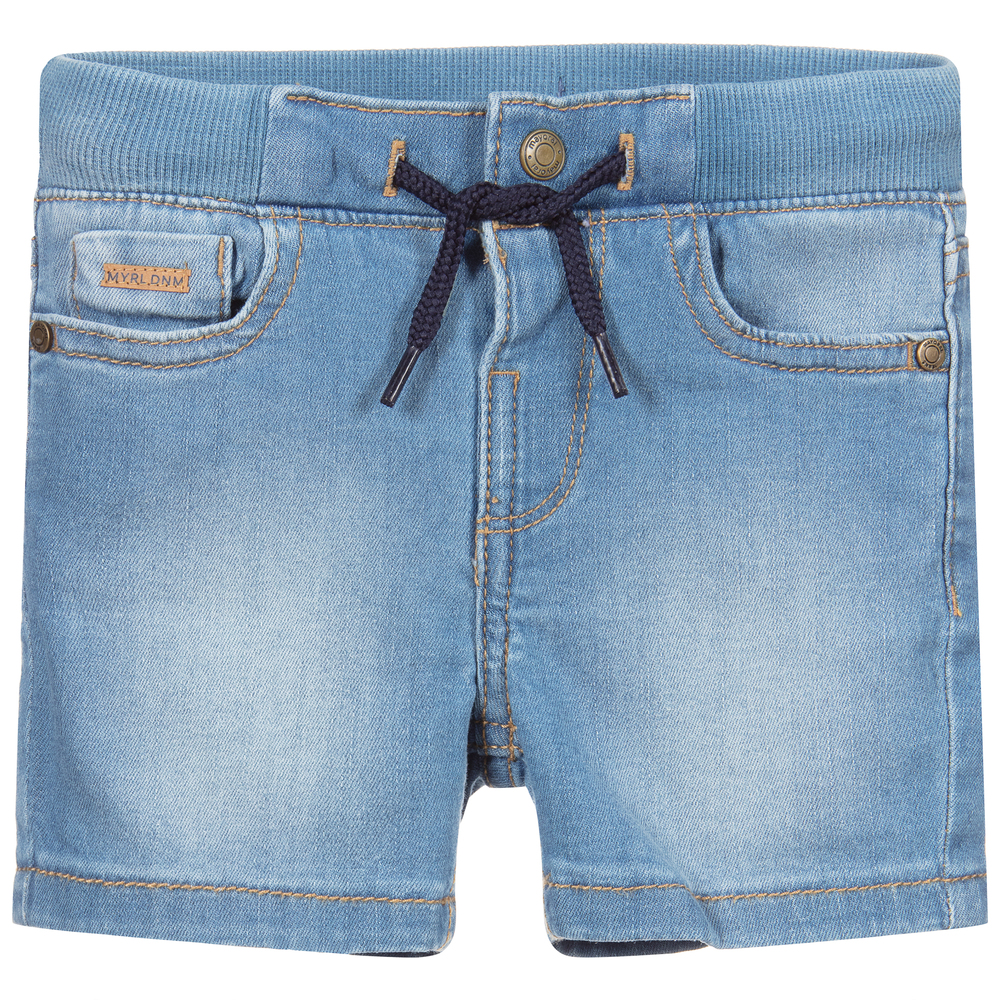 Mayoral - Short bleu en denim Garçon | Childrensalon