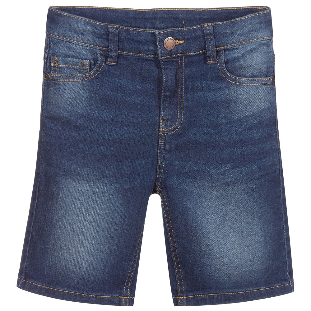 Mayoral Nukutavake - Синие джинсовые шорты для мальчиков | Childrensalon