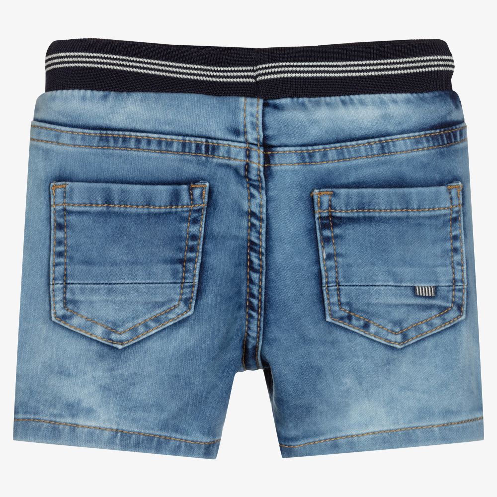 Mayoral-Синие джинсовые шорты для мальчиков | Childrensalon Outlet