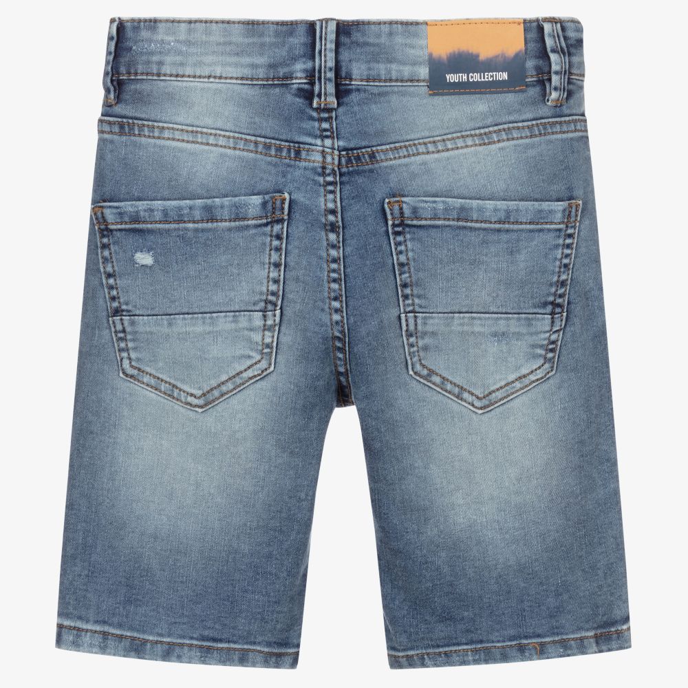 Mayoral Нукутаваке-Синие джинсовые шорты для мальчиков | Childrensalon Outlet