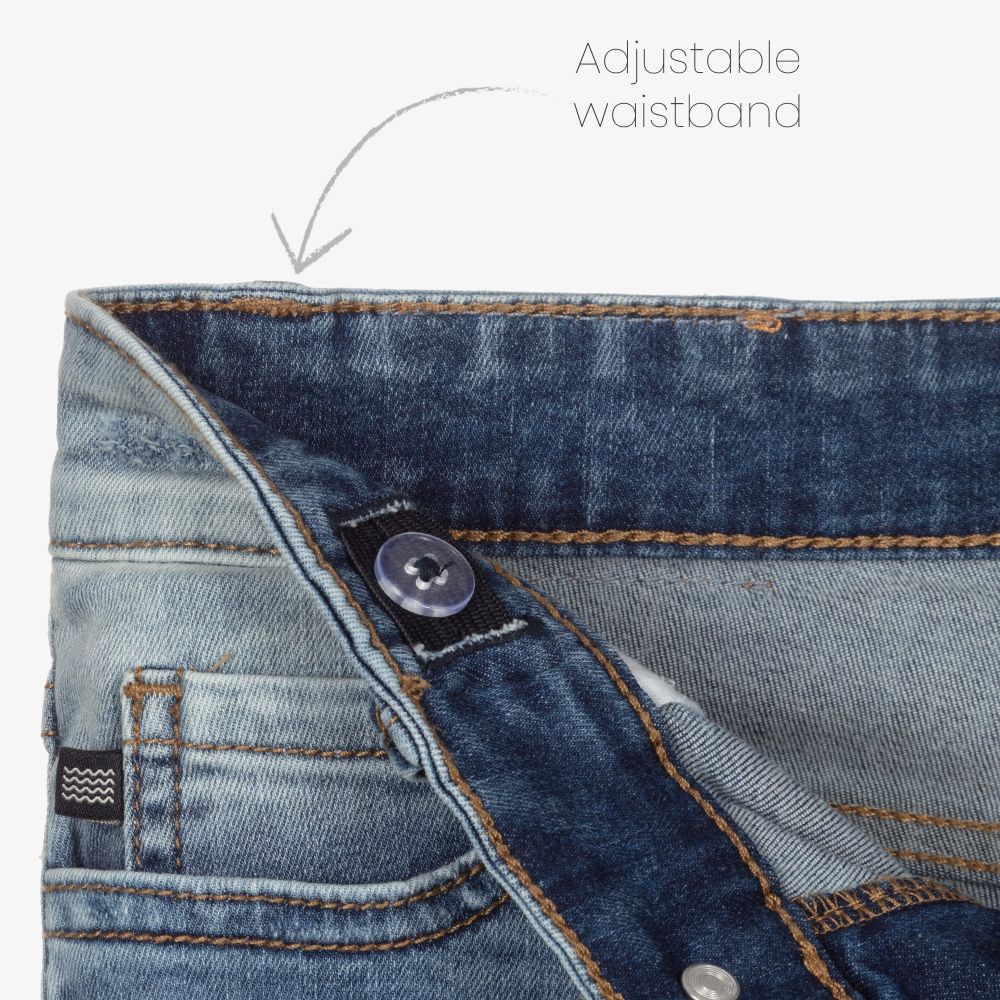 Mayoral Нукутаваке-Синие джинсовые шорты для мальчиков | Childrensalon Outlet