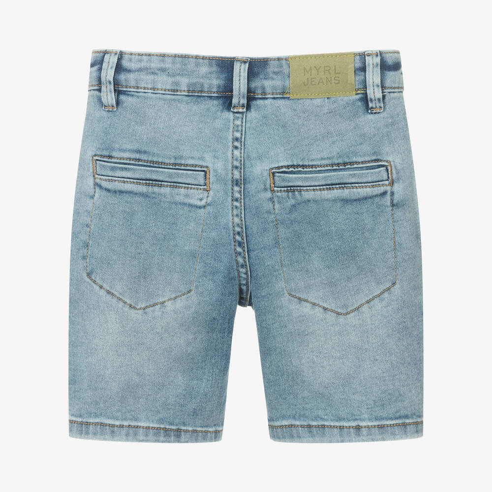 Mayoral Short bleu en jean garcon