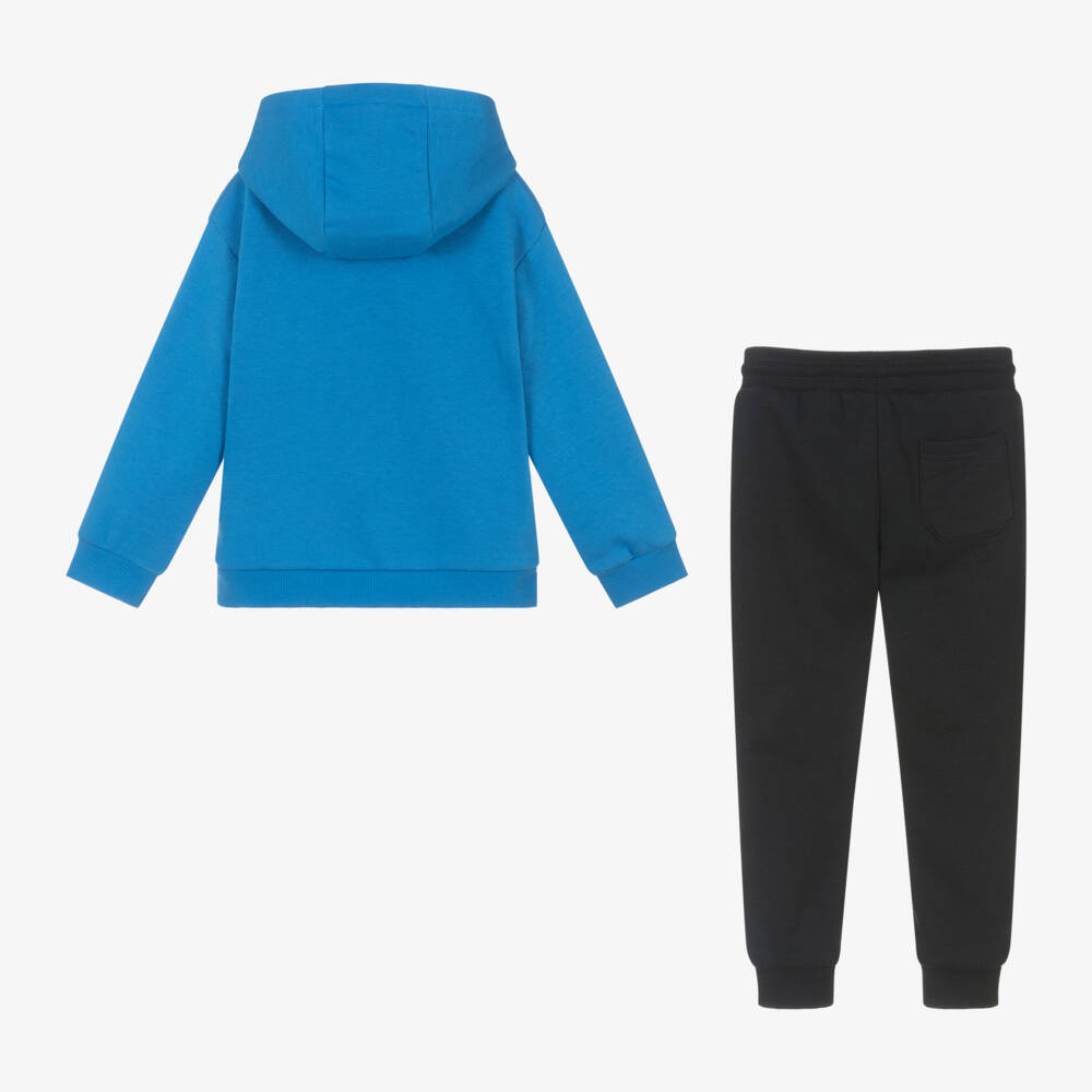 Mayoral-Boys Blue Jersey Jog Set | Childrensalon Outlet