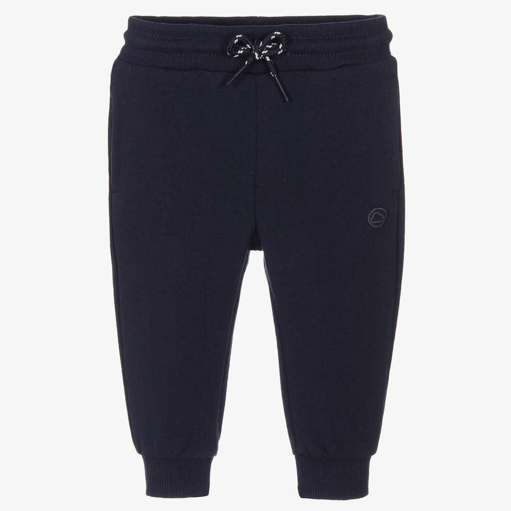 Mayoral - Boys Blue Jersey Joggers | Childrensalon