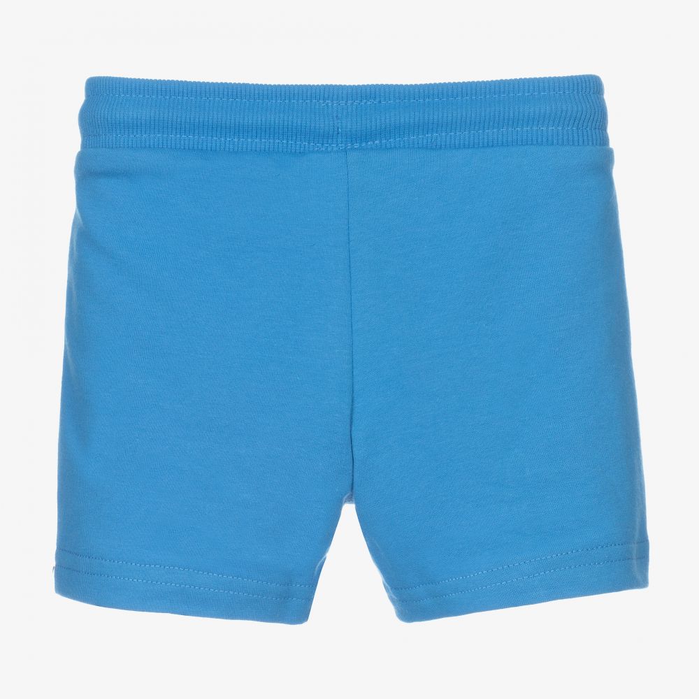 مايورال-شورت أطفال ولادي قطن جيرسي لون أزرق فاتح | Childrensalon Outlet