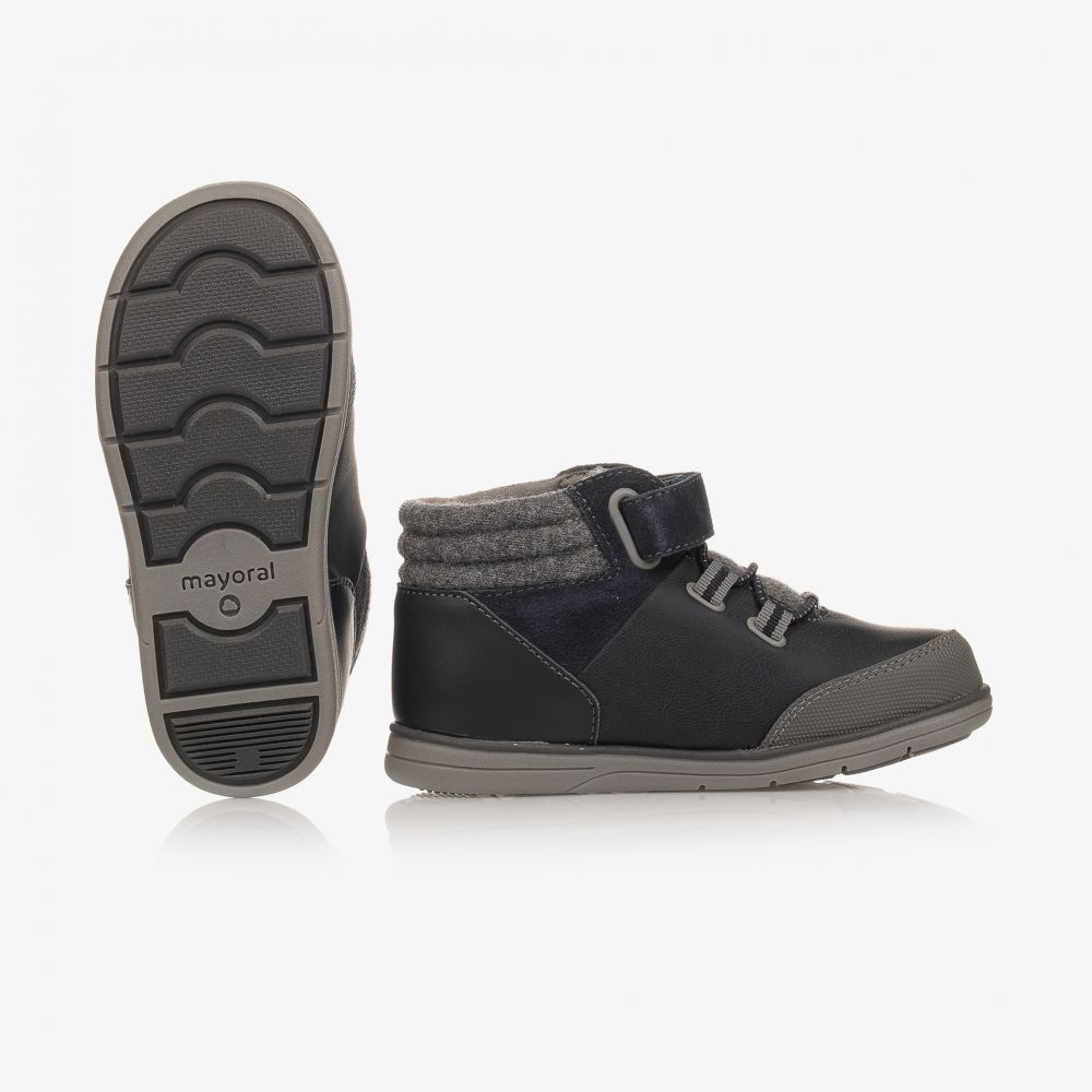 مايورال-بوت جلد لون كحلي للأولاد | Childrensalon Outlet