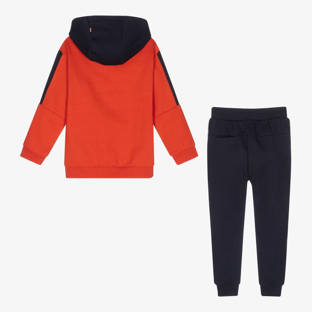Mayoral Boys Blue Orange Tracksuit
