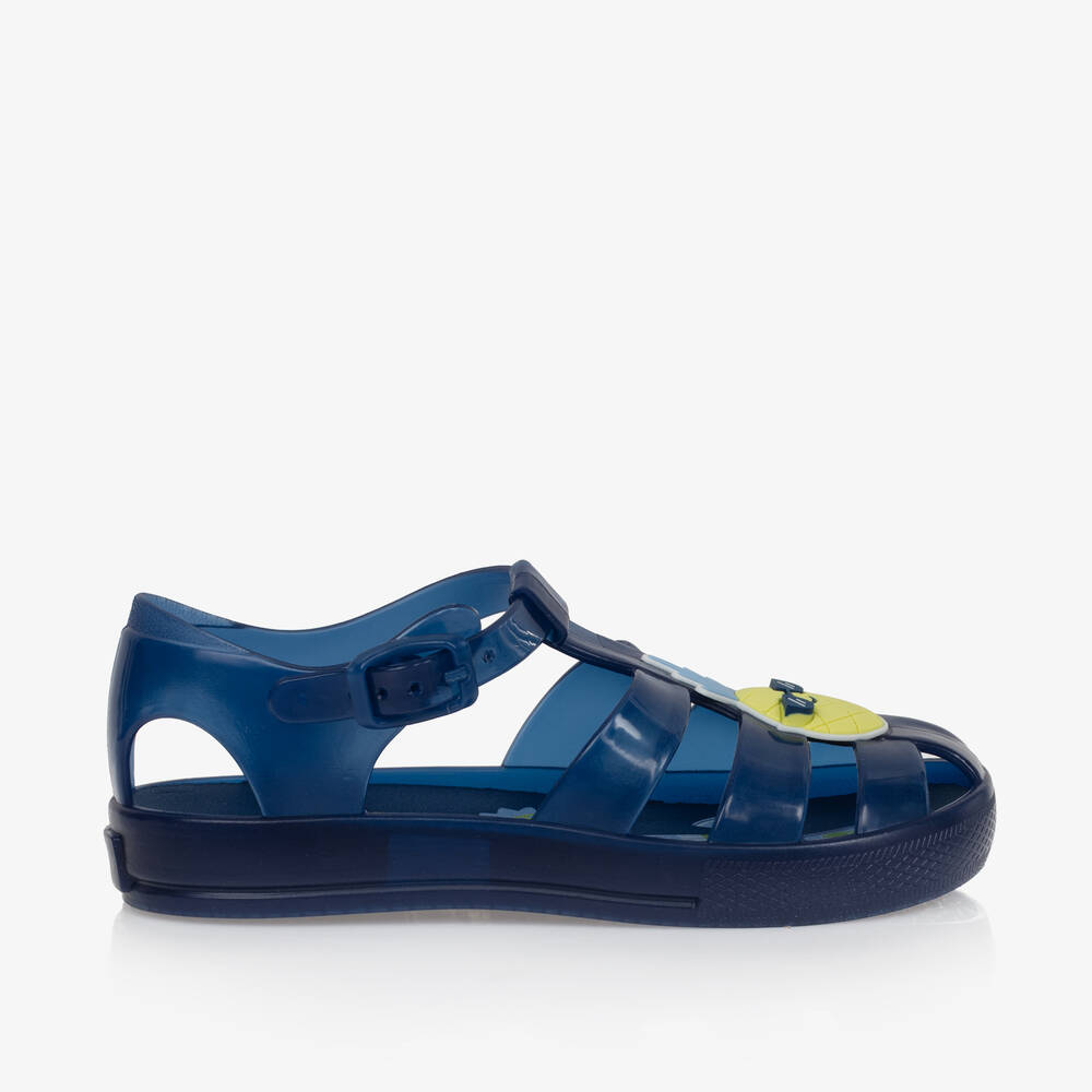 Mayoral-Boys Blue Pineapple Jelly Shoes | Childrensalon Outlet