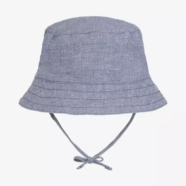 Mayoral-Boys Blue Reversible Sun Hat | Childrensalon Outlet