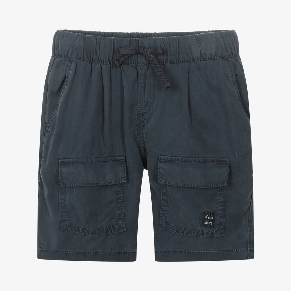 Mayoral - Boys Blue Shorts | Childrensalon Outlet