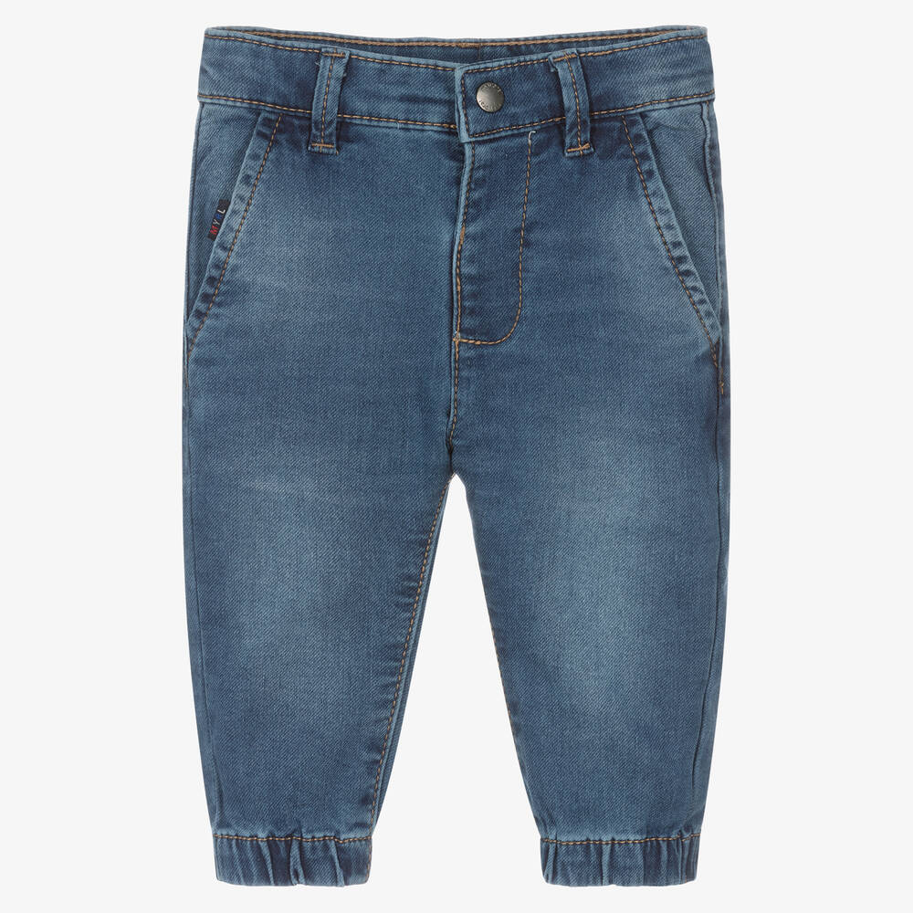 Mayoral - Boys Blue Skater Fit Jeans | Childrensalon