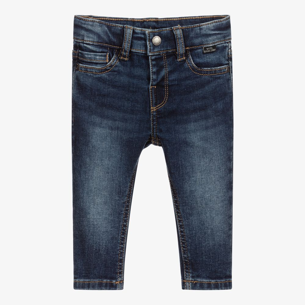 Mayoral - Boys Blue Slim Fit Jeans | Childrensalon