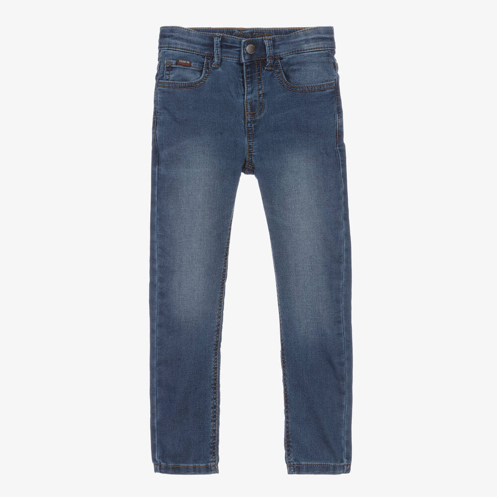 Mayoral - Синие зауженные джинсы для мальчиков | Childrensalon