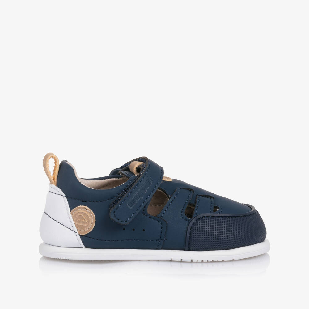 Mayoral-أحذية أولى خطوات زرقاء للأولاد | Childrensalon Outlet