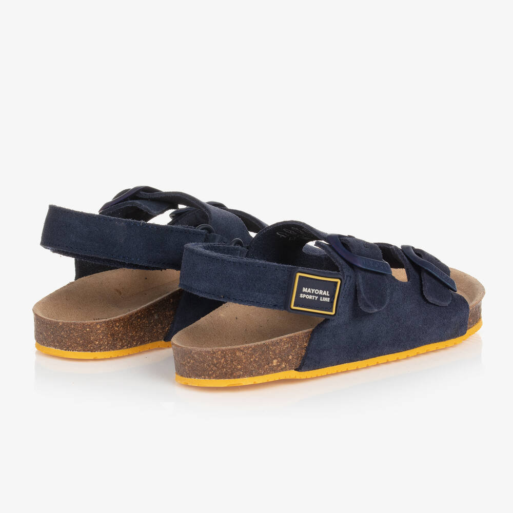 Mayoral-Синие замшевые сандалии | Childrensalon Outlet