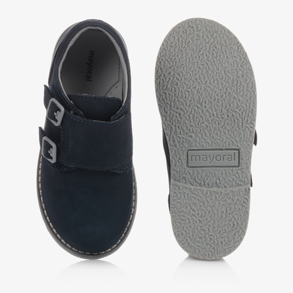 Boys blue suede shoes on sale