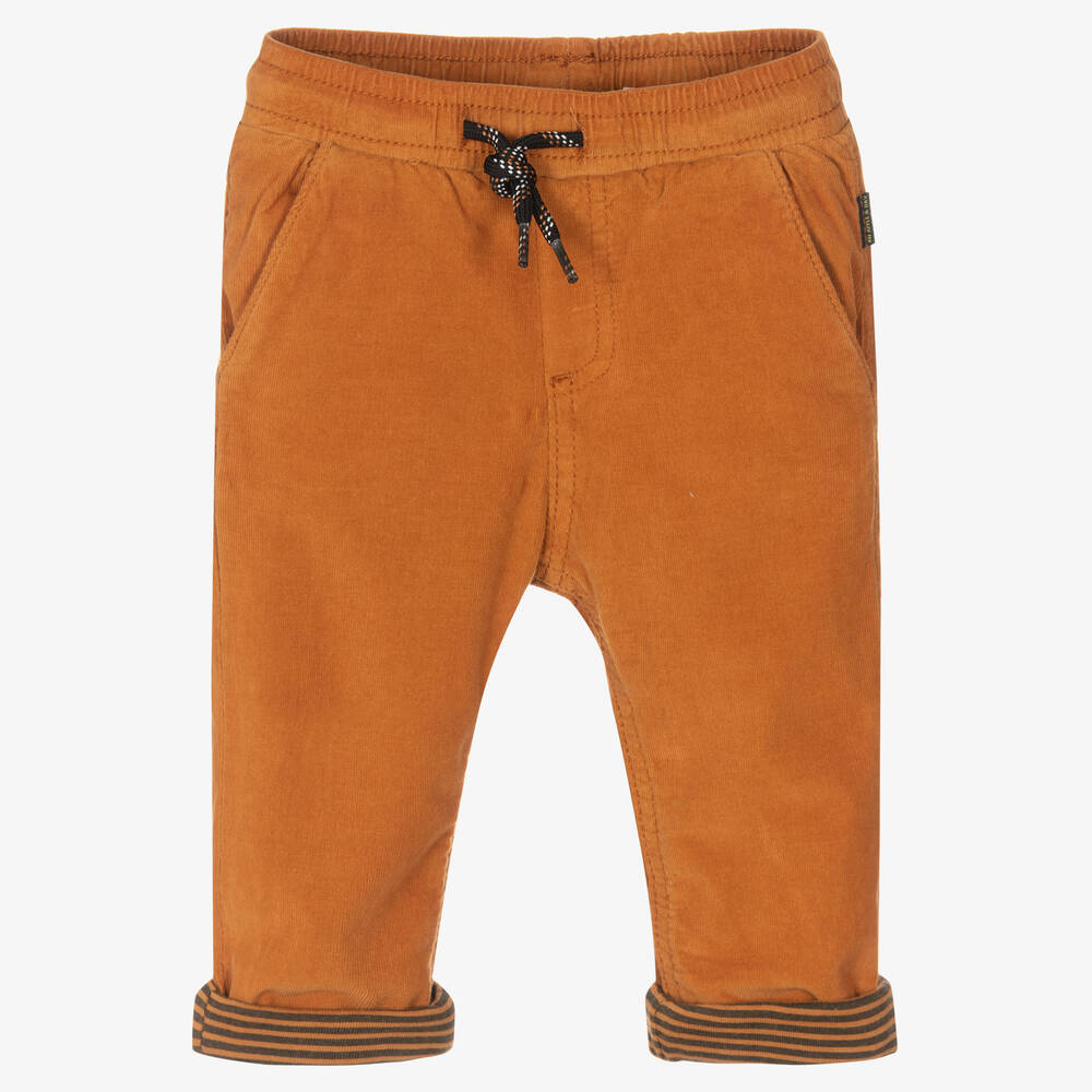 Mayoral-Boys Brown Corduroy Trousers | Childrensalon Outlet