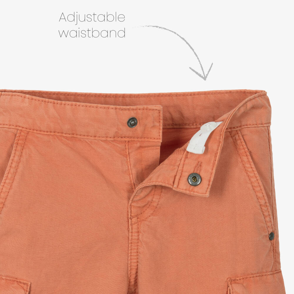 Mayoral-شورت مغامرات برتقالي محروق للأولاد | Childrensalon Outlet