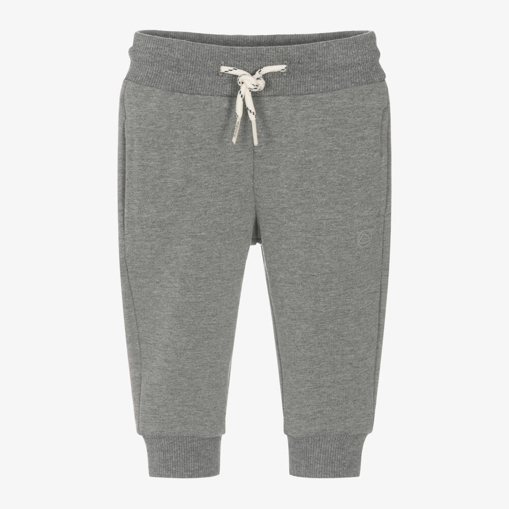 Mayoral-Boys Charcoal Cotton Joggers | Childrensalon Outlet