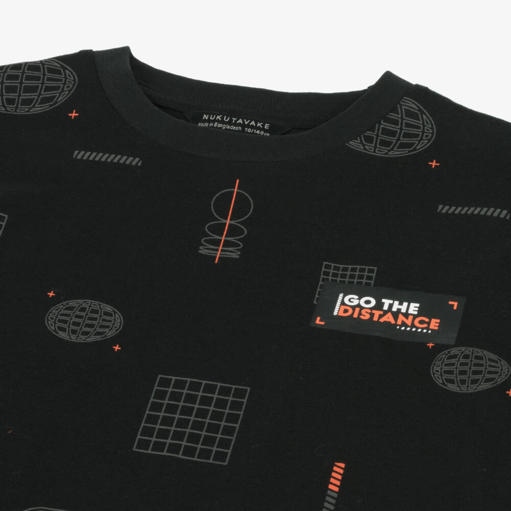 Mayoral Нукутаваке-Футболка с графическим принтом для мальчиков в угольном цвете | Childrensalon Outlet