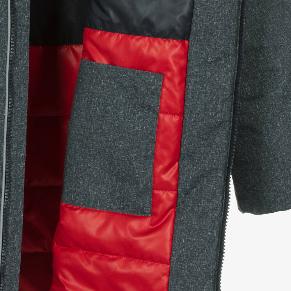 Mayoral Нукутаваке-Серая парка с капюшоном | Childrensalon Outlet