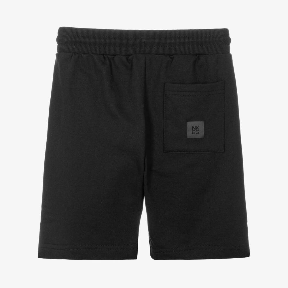 Mayoral Nukutavake-Boys Charcoal Jersey Shorts | Childrensalon Outlet