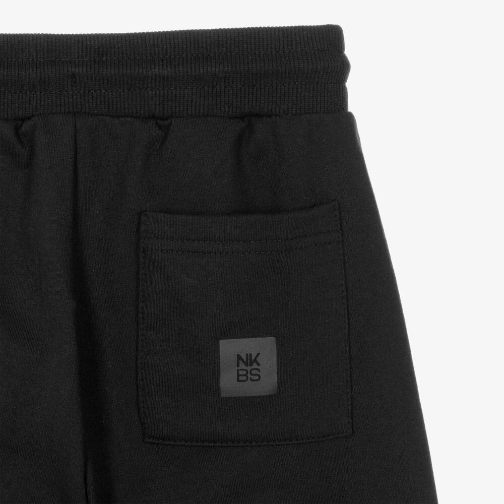 Mayoral Nukutavake-Boys Charcoal Jersey Shorts | Childrensalon Outlet