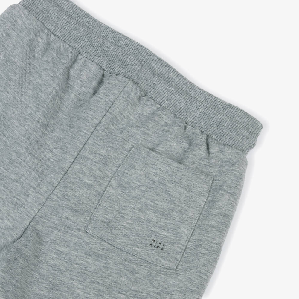 Mayoral-Boys Charcoal Knit Lounge Trousers | Childrensalon Outlet