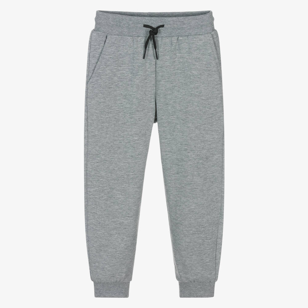 Mayoral-Boys Charcoal Knit Lounge Trousers | Childrensalon Outlet