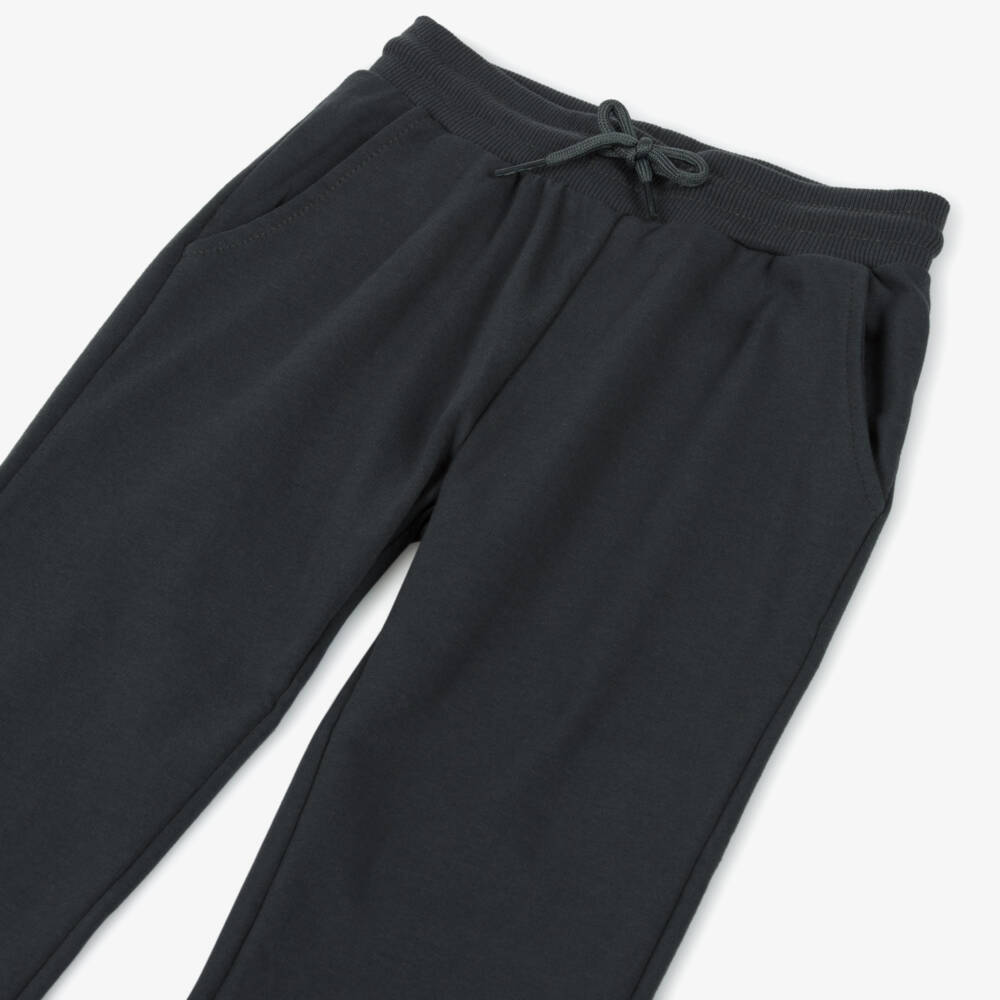 Mayoral-Boys Charcoal Soft Jersey Trousers | Childrensalon Outlet