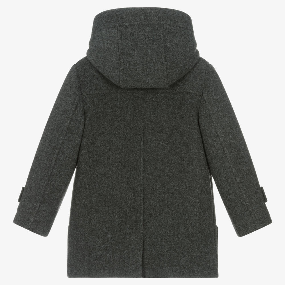 Mayoral-Boys Charcoal Toggle Coat | Childrensalon Outlet