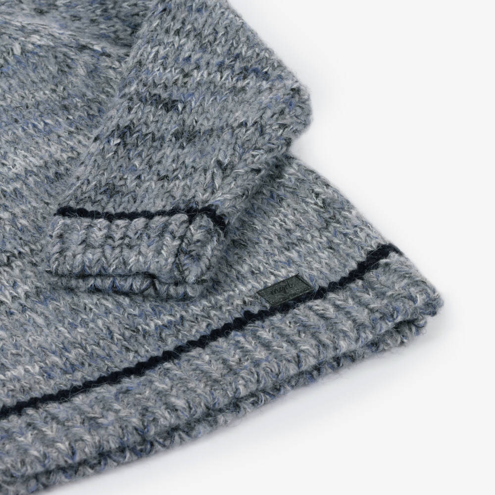 Mayoral-Boys Chunky Blue Knit Set | Childrensalon Outlet