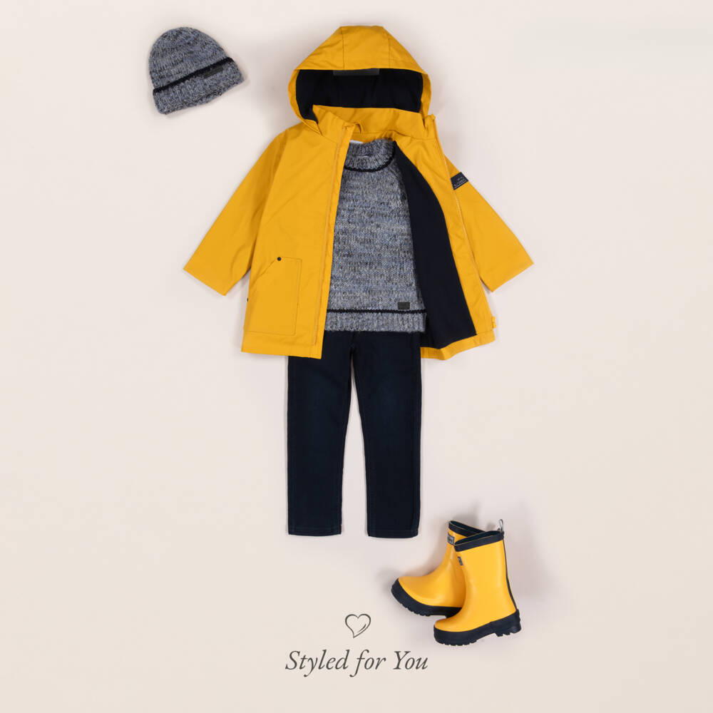 Mayoral-Boys Chunky Blue Knit Set | Childrensalon Outlet