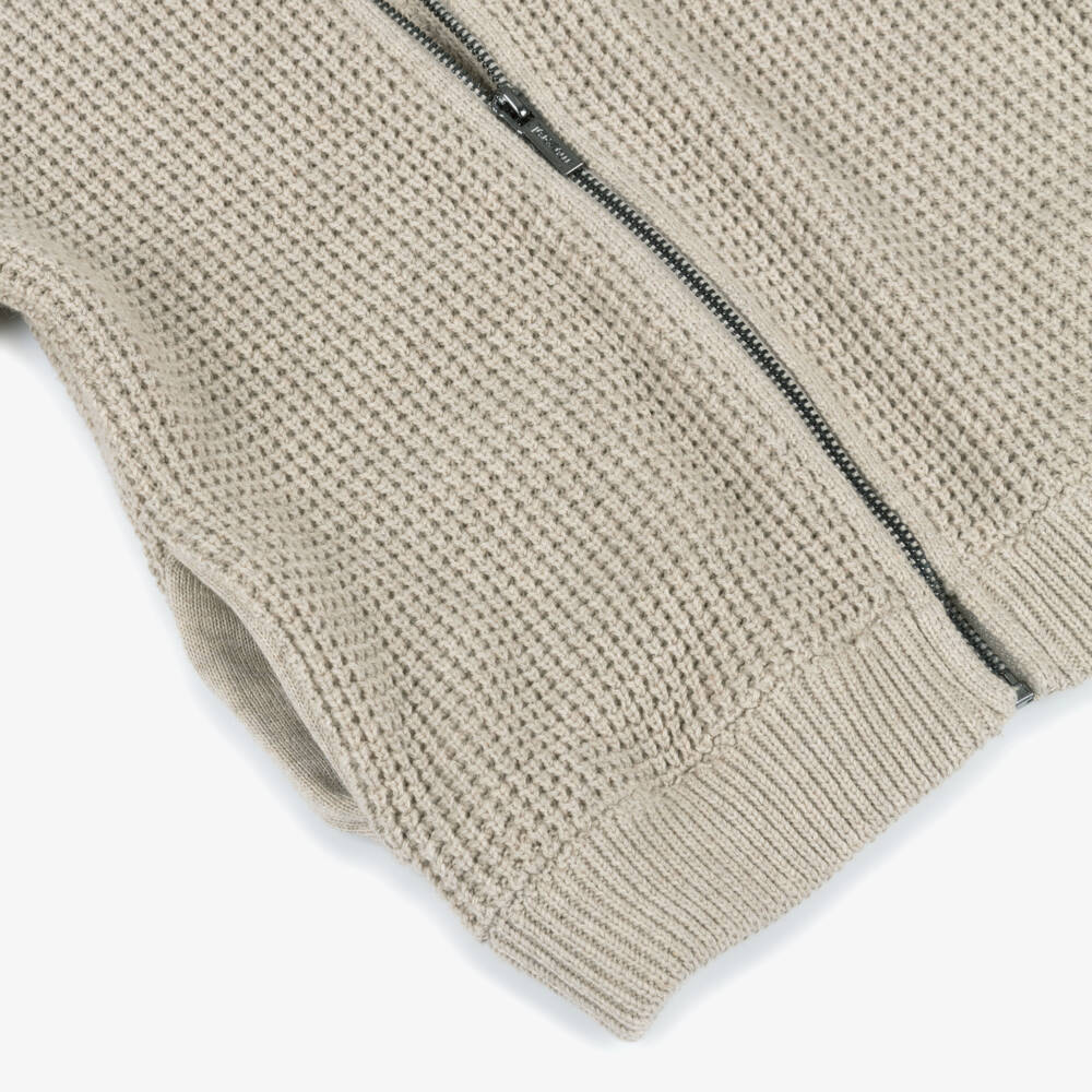 Mayoral-كارديغان بيج محبوك سميك للأولاد | Childrensalon Outlet