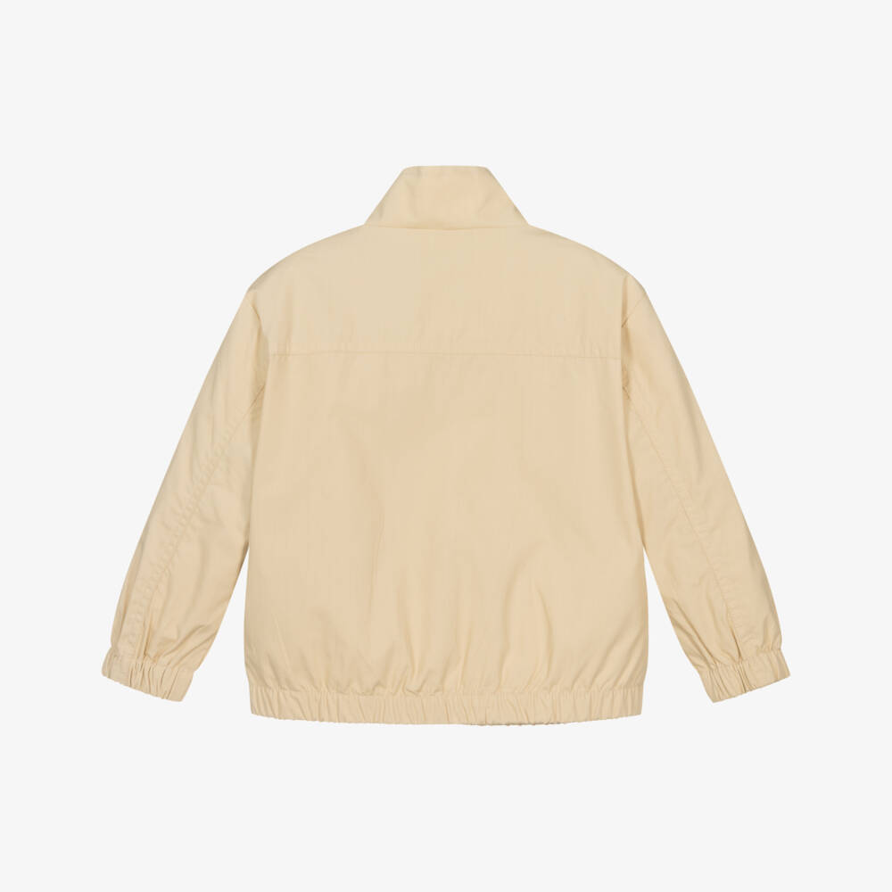 مايورال-جاكيت بوبلين كلاسيكي بيج للأولاد | Childrensalon Outlet
