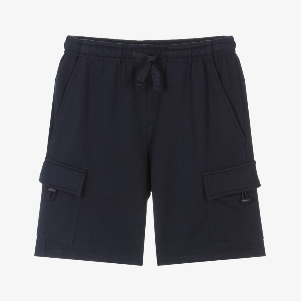 Mayoral Nukutavake-Boys Classic Blue Adventure Shorts | Childrensalon Outlet