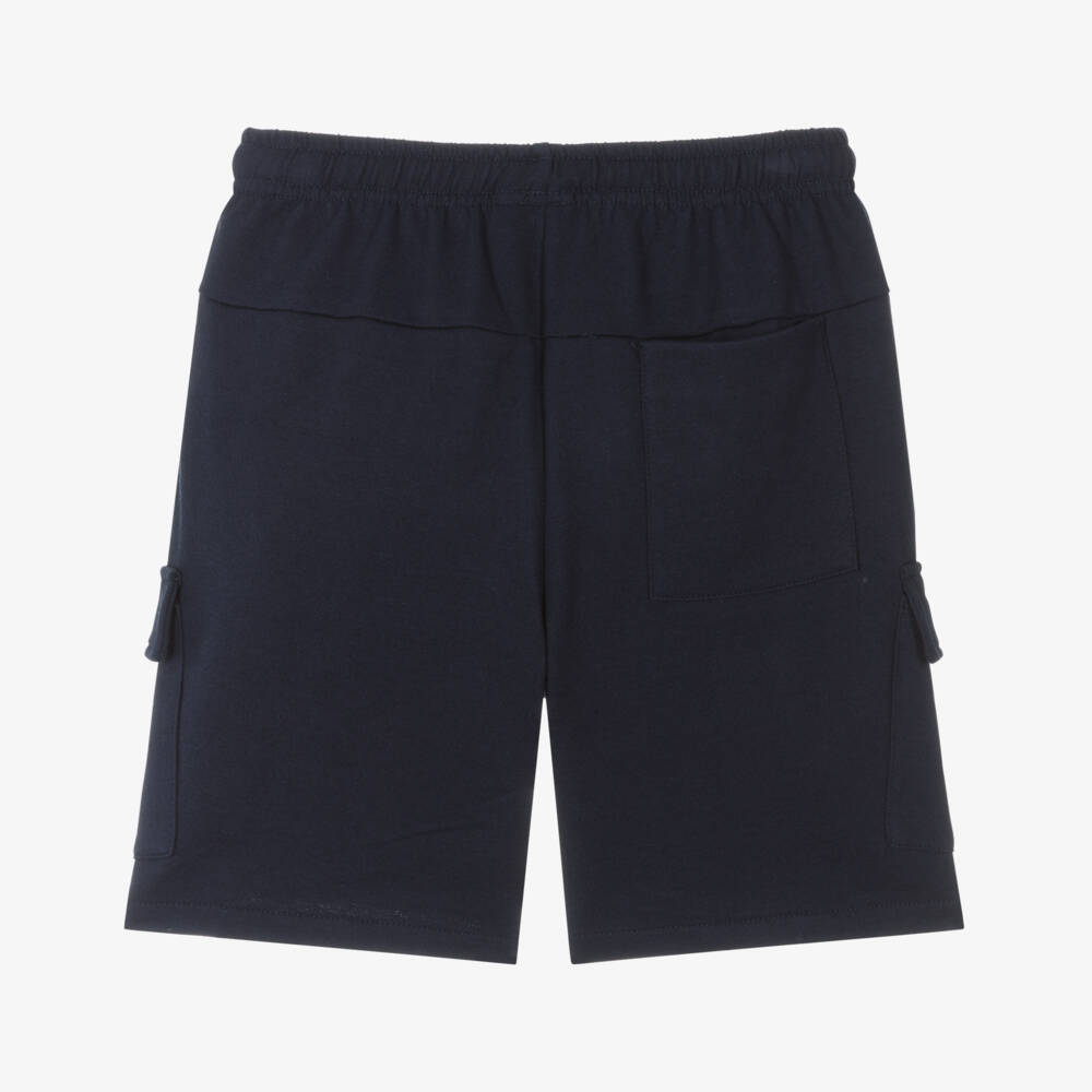 Mayoral Nukutavake-Boys Classic Blue Adventure Shorts | Childrensalon Outlet