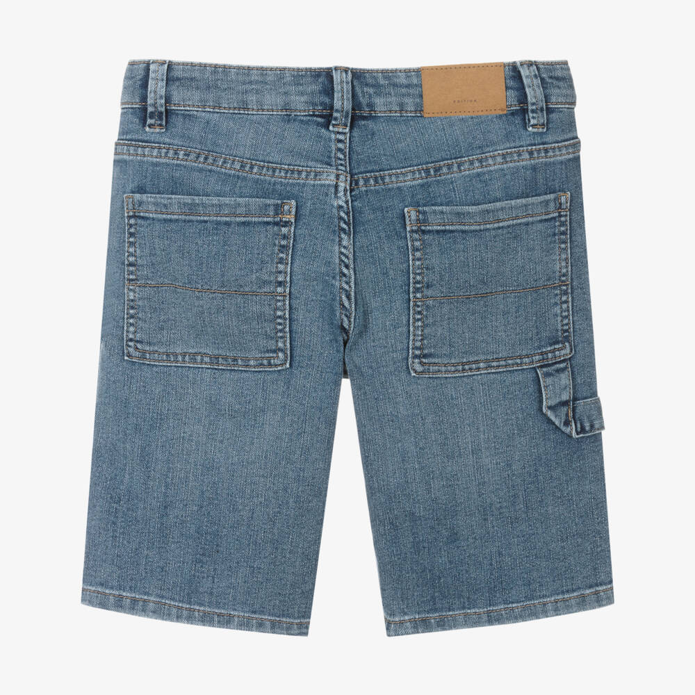 Mayoral Нукутаваке-Классические синие джинсовые бермуды для мальчиков | Childrensalon Outlet