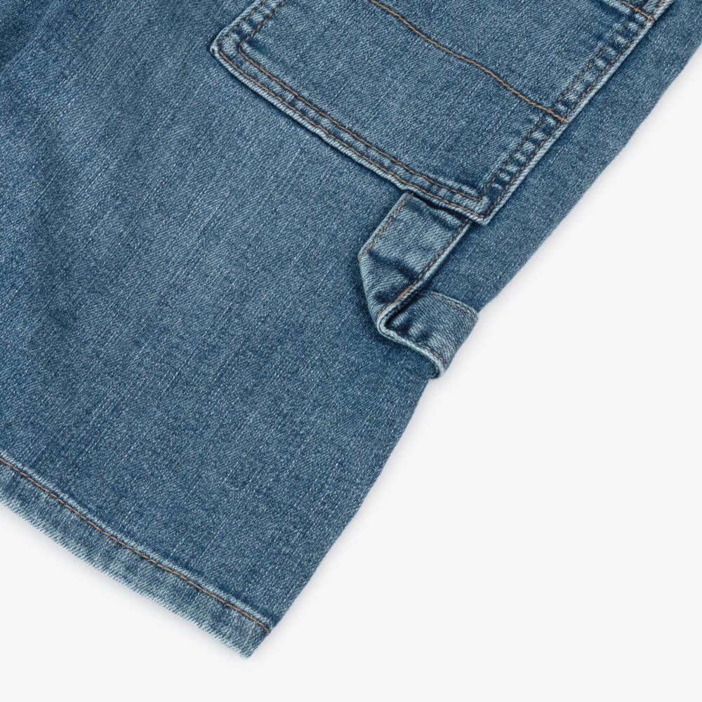 Mayoral Нукутаваке-Классические синие джинсовые бермуды для мальчиков | Childrensalon Outlet