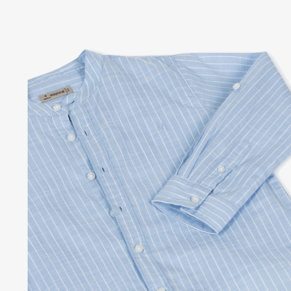Mayoral-Классический синий полосатый комплект для мальчиков | Childrensalon Outlet