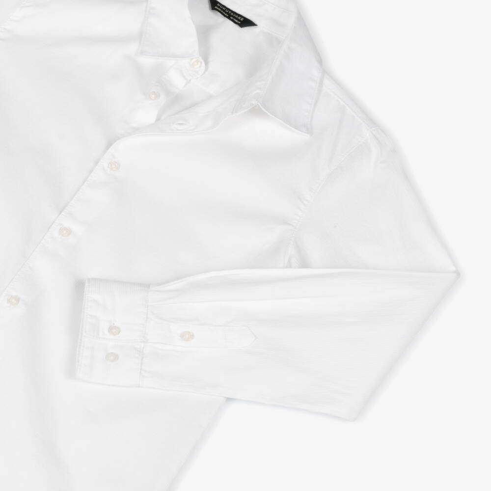 Mayoral Nukutavake-Boys Classic White Cotton Top | Childrensalon Outlet