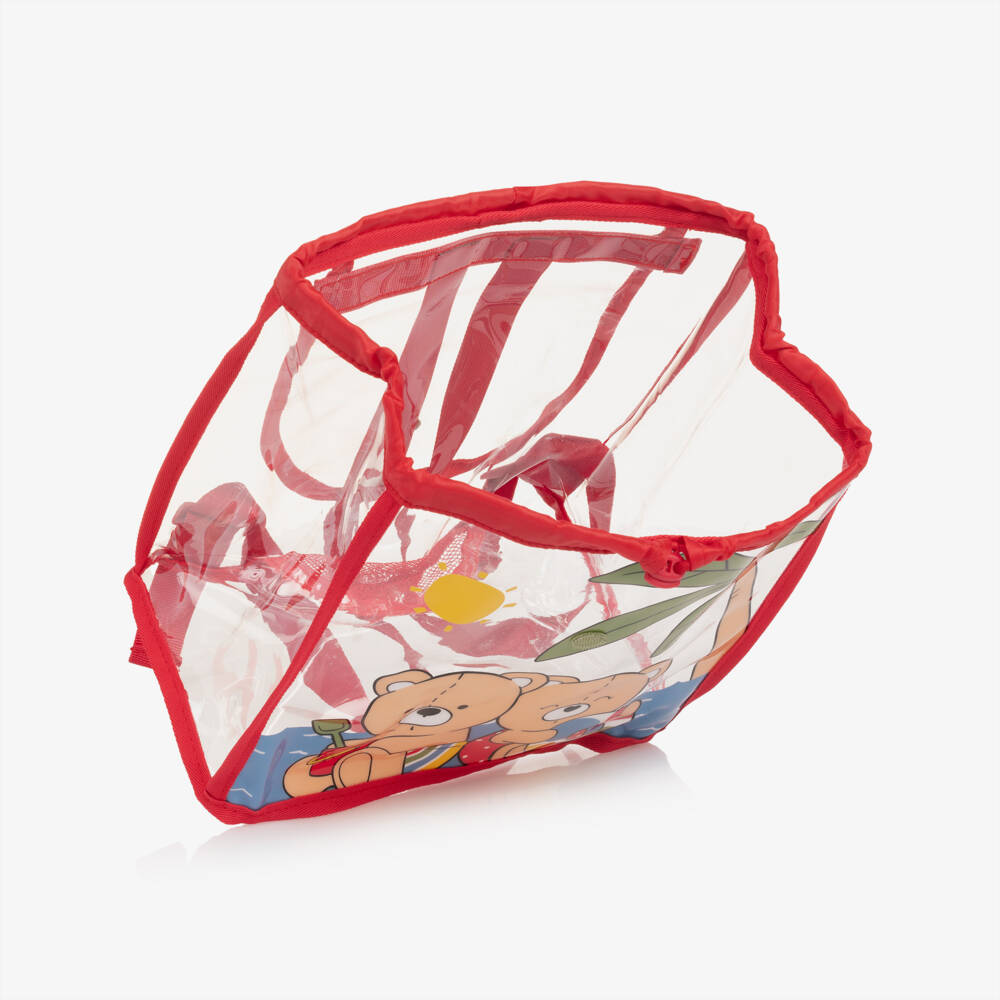 Mayoral Newborn-Boys Clear Teddy Bear Backpack | Childrensalon Outlet