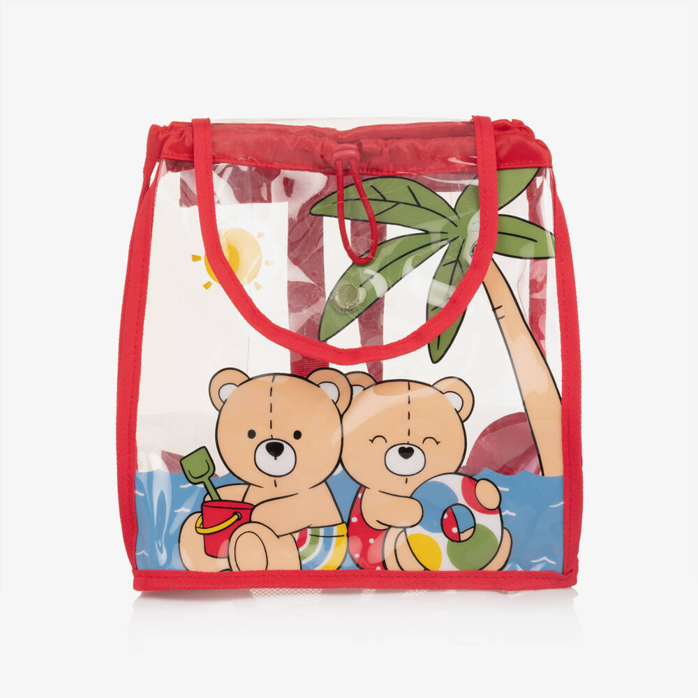 Mayoral Newborn-Boys Clear Teddy Bear Backpack | Childrensalon Outlet