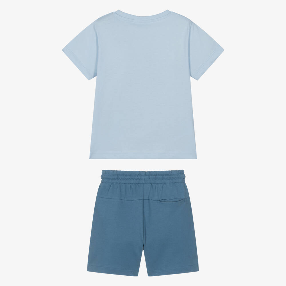 Mayoral-Boys Cool Cotton Sea Turtle Ensemble | Childrensalon Outlet