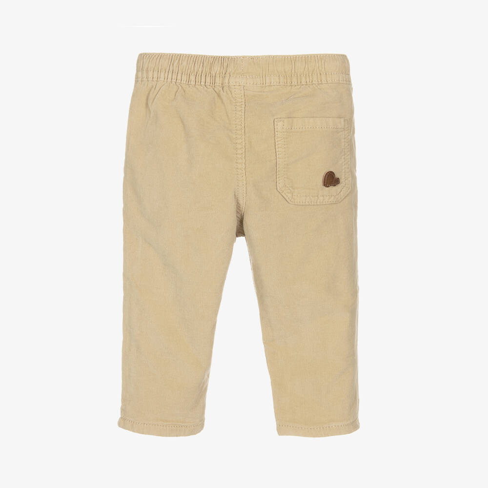 Mayoral-Boys Corduroy Beige Trousers | Childrensalon Outlet