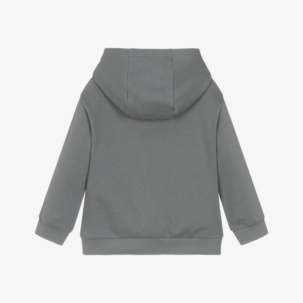 Mayoral-Уютный серый худи с динозавром для мальчиков | Childrensalon Outlet