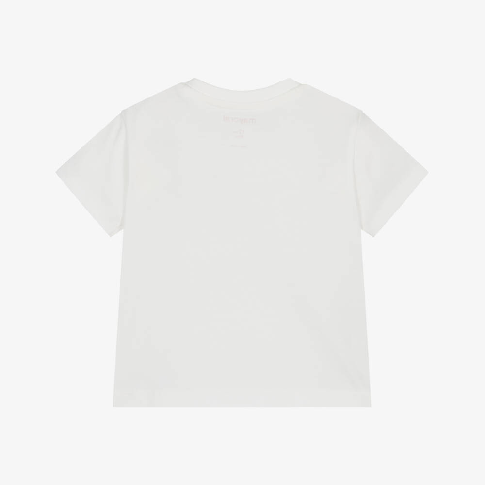 Mayoral-Boys Cream Jungle Safari Tee | Childrensalon Outlet