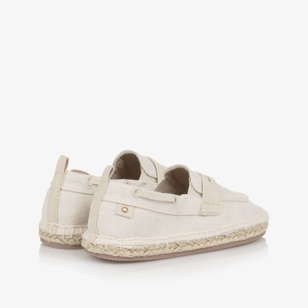 Mayoral-Boys Cream Loafer Slip-Ons | Childrensalon Outlet