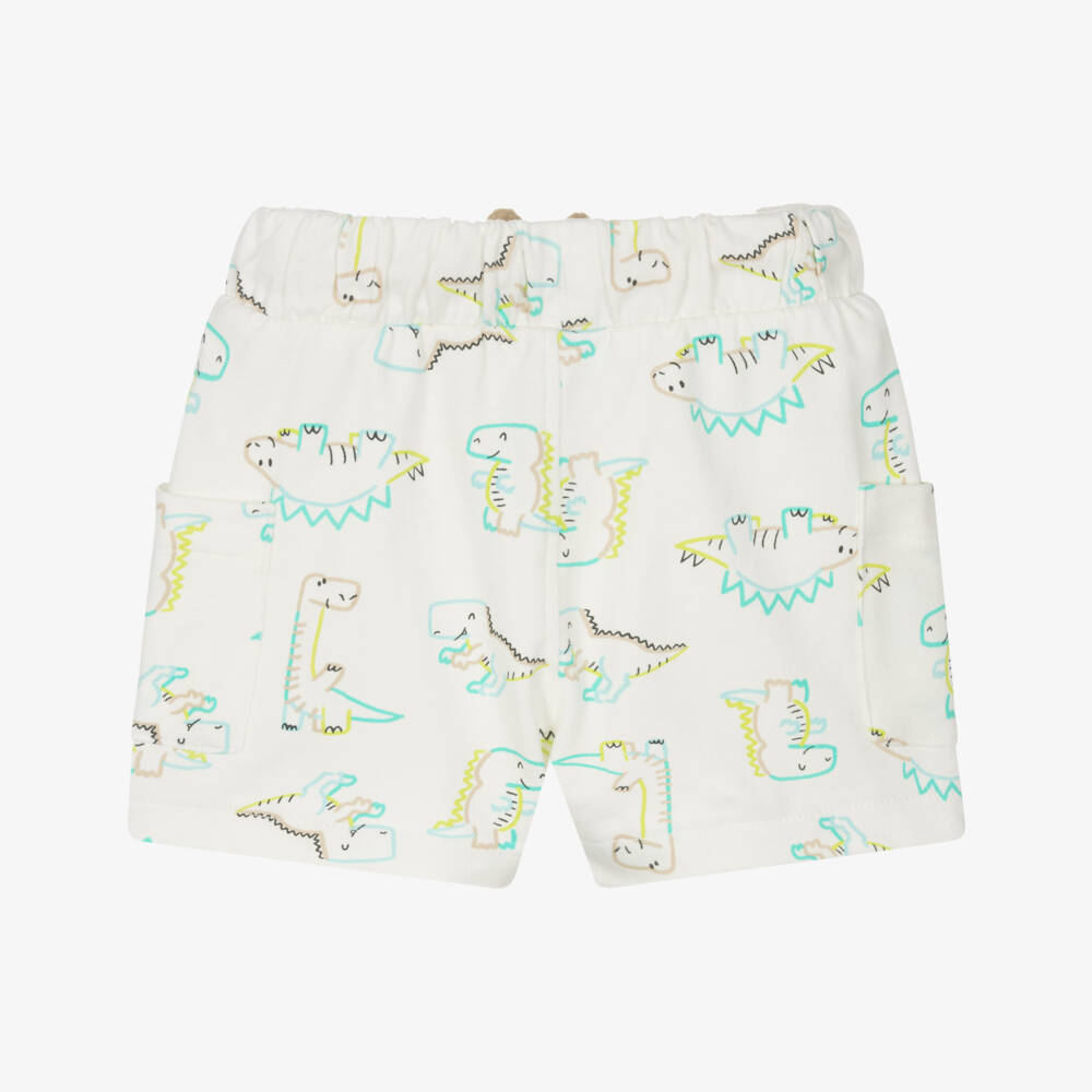 Mayoral-Boys Creamy Cotton Play Shorts | Childrensalon Outlet