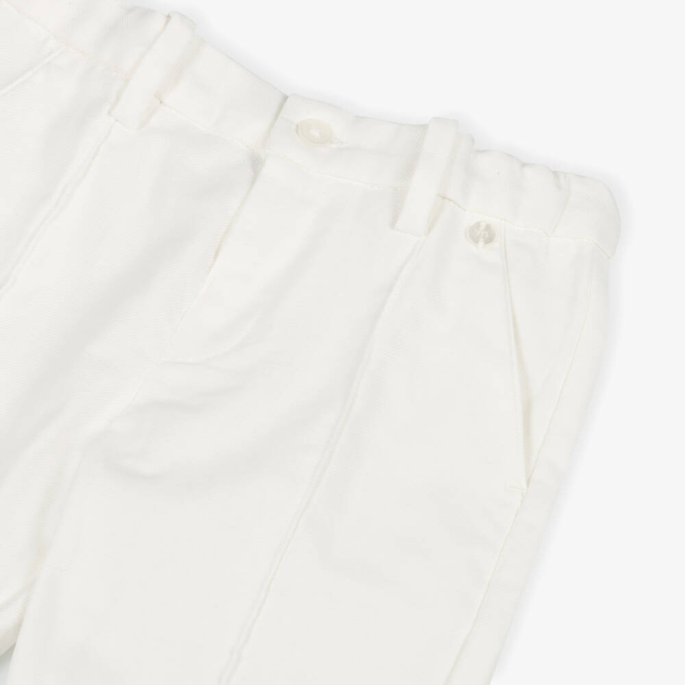 Mayoral-Кремовые твиловые брюки чино для мальчиков | Childrensalon Outlet